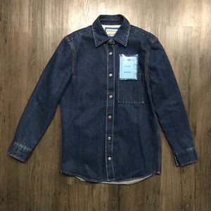 BNWT ACNE Studios Bla Konst Denim Shirt